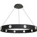 Beyond Kollard LED 36 inch Black Pendant Ceiling Light