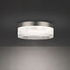 Beyond Melange LED 8 inch Brushed Nickel Flush Mount Ceiling Light, Beyond