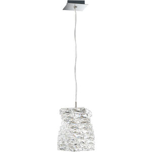 Glissando LED 9 inch Stainless Steel Mini Pendant Ceiling Light
