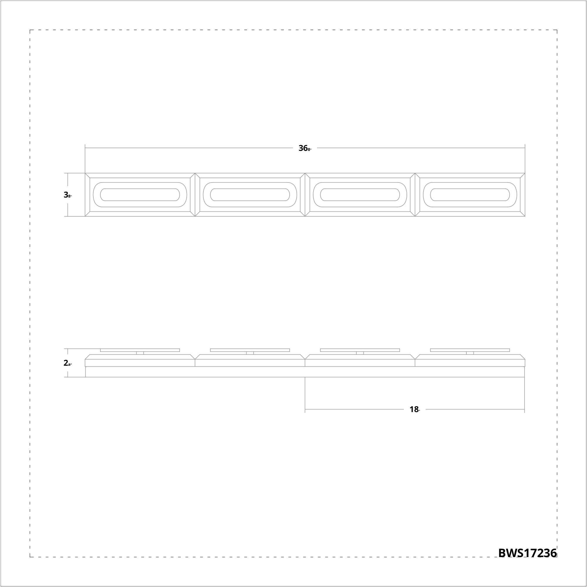 Soiree LED 36 inch Polished Nickel Bath Vanity & Wall Light, Beyond