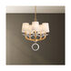 Emilea 5 Light 19.5 inch Heirloom Gold Chandelier Ceiling Light in Heirloom Gold Cast