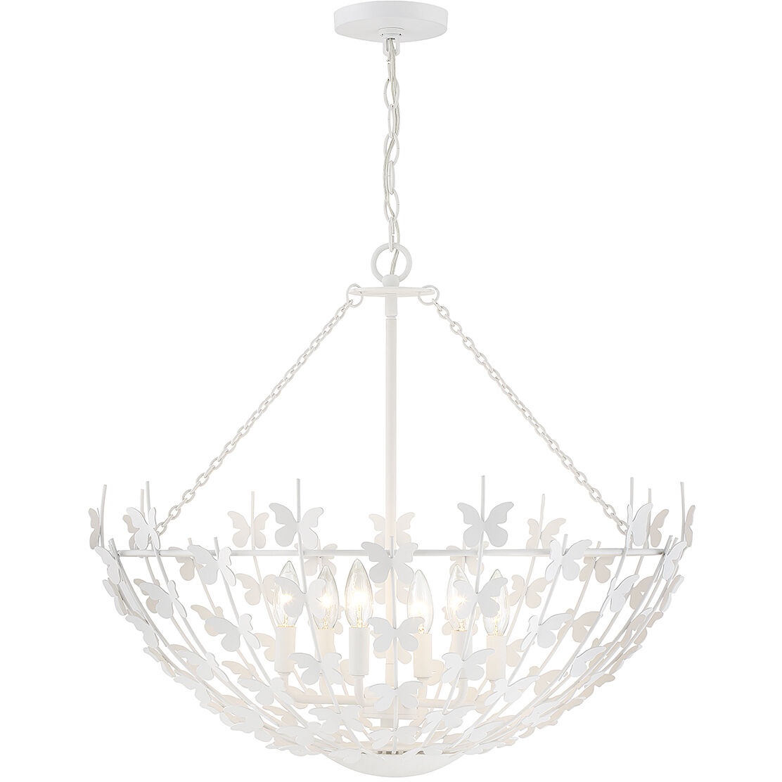 Birch 6 Light 28.00 inch Pendant