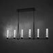 Beyond Devotion LED 47.25 inch Black Linear Pendant Ceiling Light