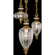 Signature Dyana 3 Light 15 inch Antique Silver Multi-Light Pendant Ceiling Light