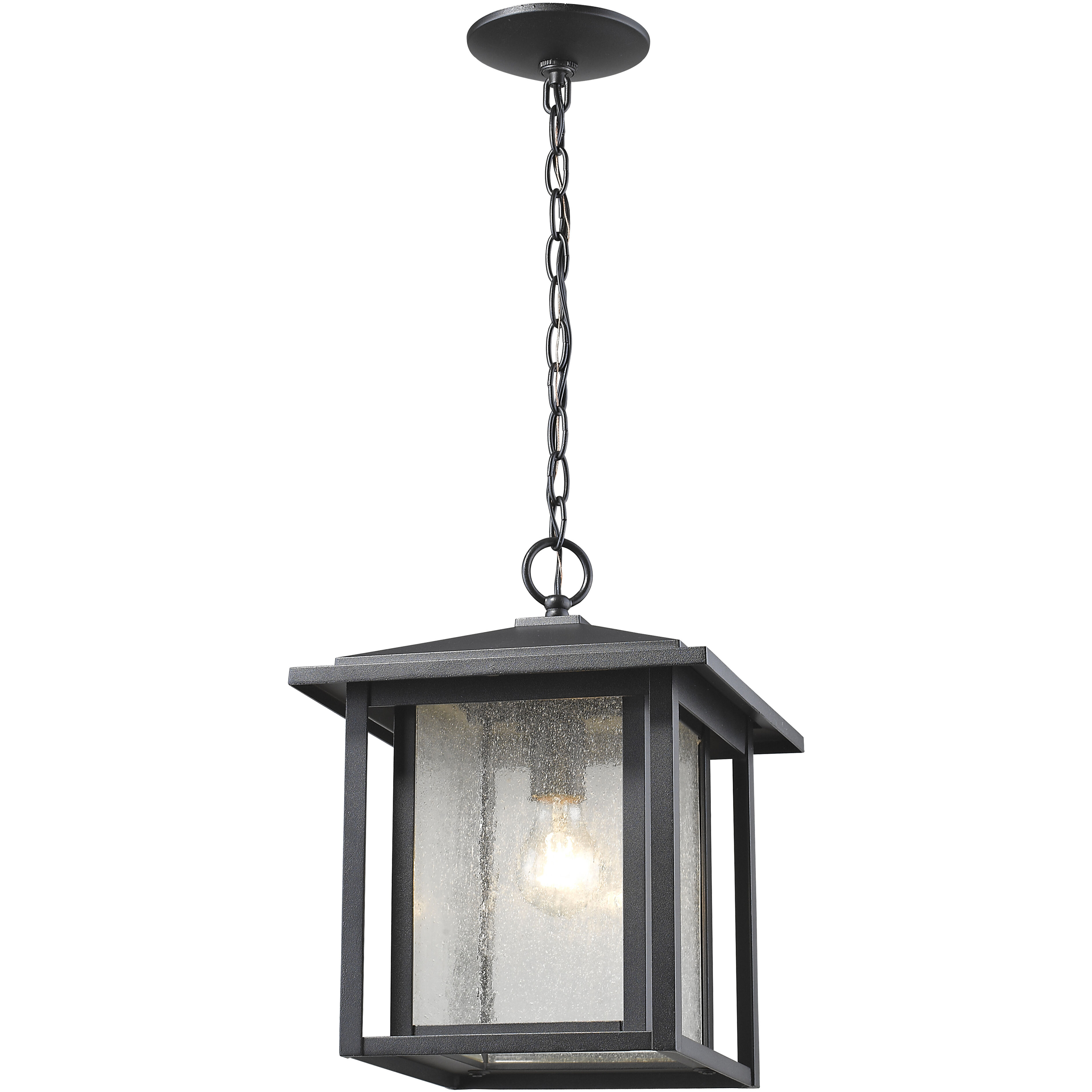 Aspen 1 Light 11.00 inch Outdoor Pendant/Chandelier