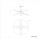 Beyond Solitude LED 28.5 inch Antique Nickel Semi-Flush Mount Ceiling Light
