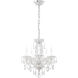 Sterling 5 Light 16 inch Polished Silver Chandelier Ceiling Light in Swarovski