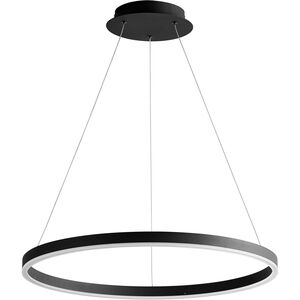 Circulo LED 24 inch Black Pendant Ceiling Light