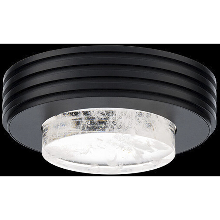 Schonbek Beyond BFM82408 Zircle 8 LED Flush Mount Black