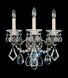 La Scala 3 Light 8.5 inch French Gold Wall Sconce Wall Light in Radiance
