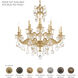 Milano 12 Light 0.00 inch Chandelier