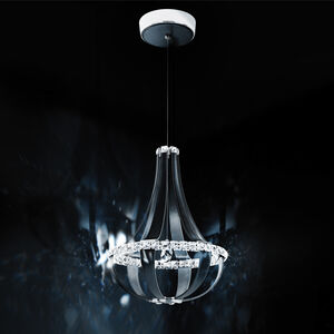 Crystal Empire LED LED Grizzly Black Pendant Ceiling Light