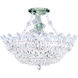 Trilliane 8 Light Silver Semi-Flush Mount Ceiling Light in Radiance
