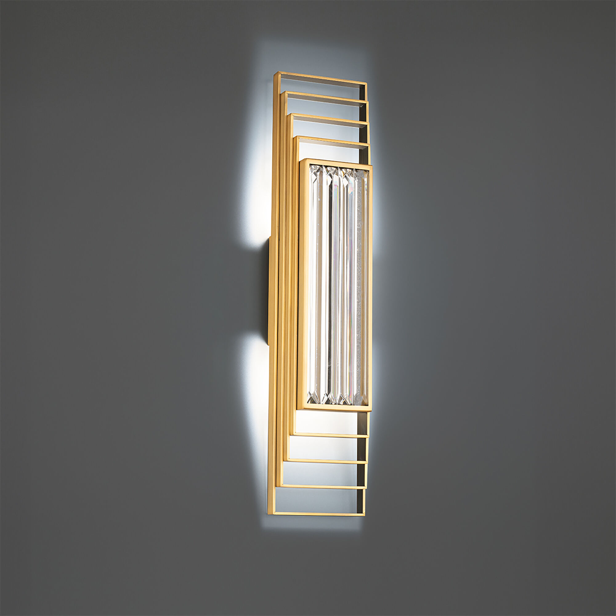 Beyond Terrace LED 4 inch Aged Brass ADA Wall Sconce Wall Light