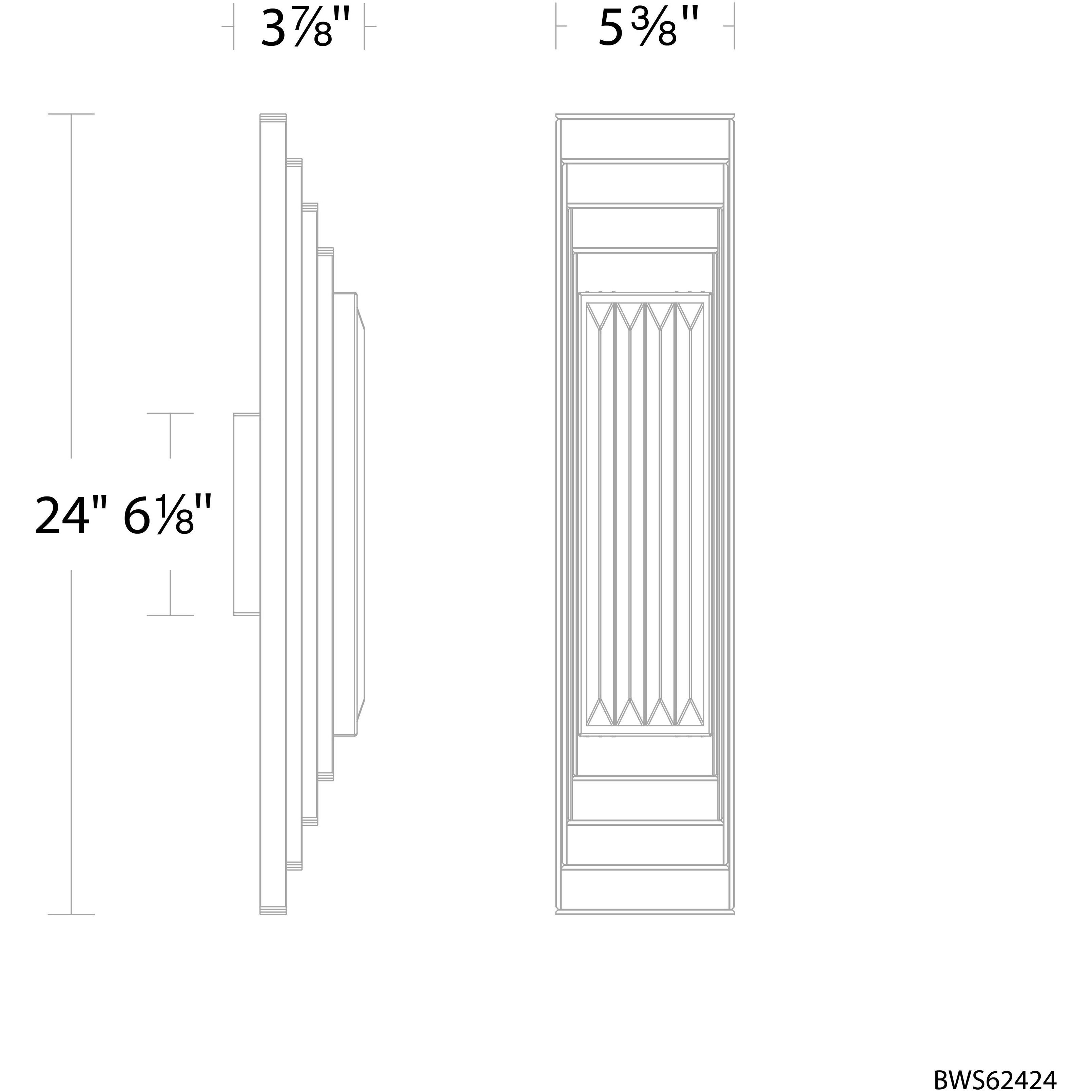 Beyond Terrace LED 4 inch Aged Brass ADA Wall Sconce Wall Light