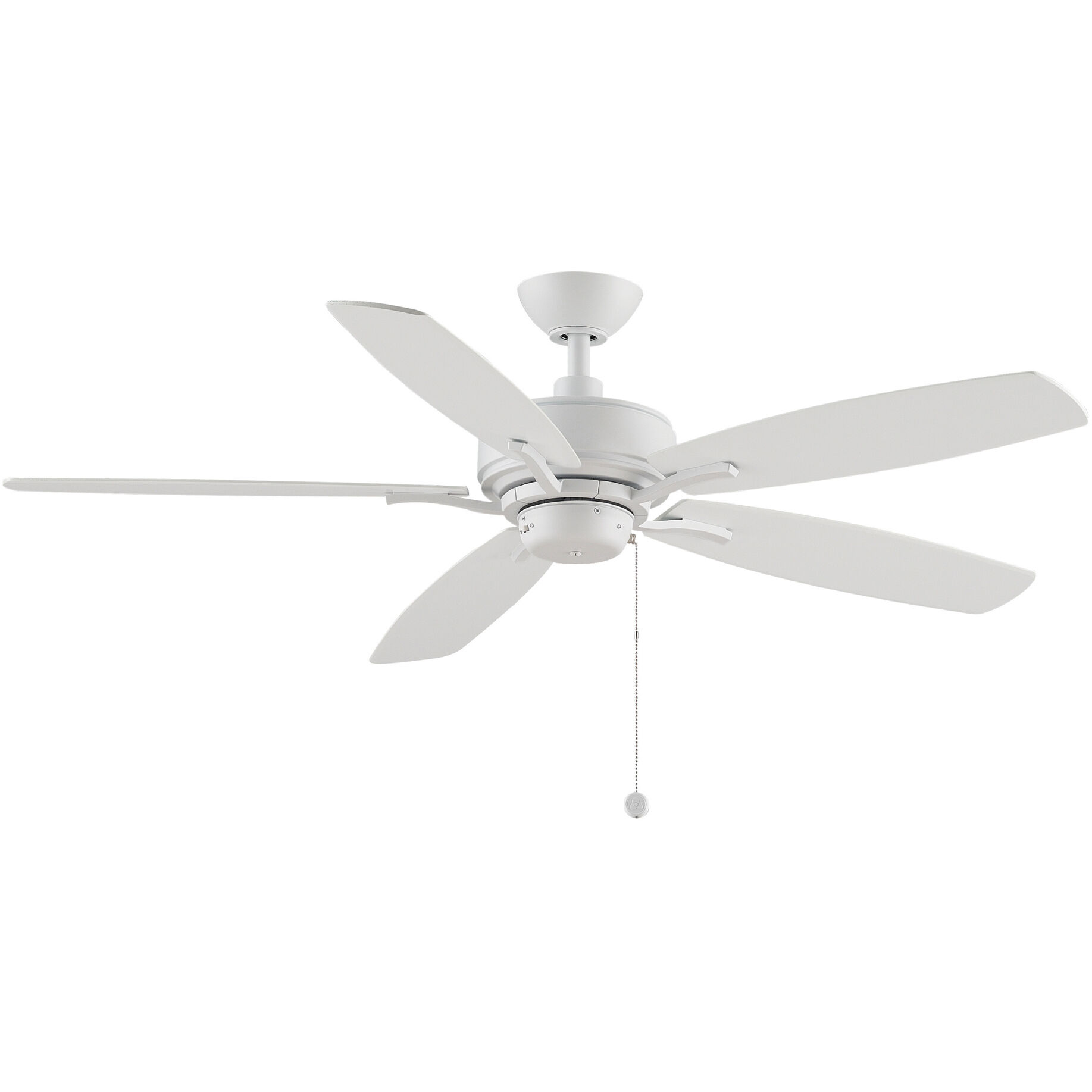Aire Deluxe 52 inch Matte White Fan-Uni