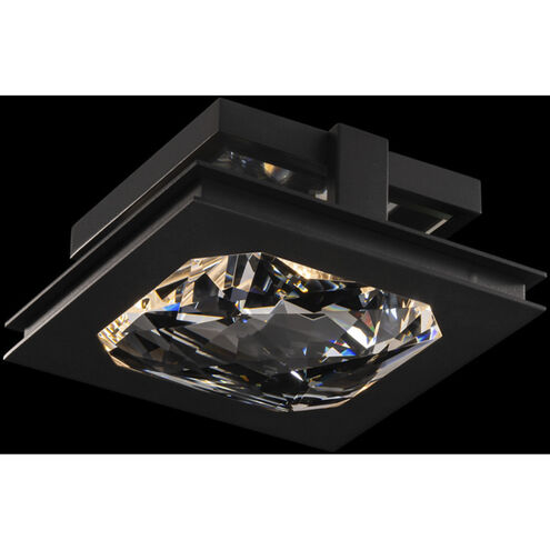 Enchante LED 10 inch Black Flush Mount Ceiling Light, Beyond