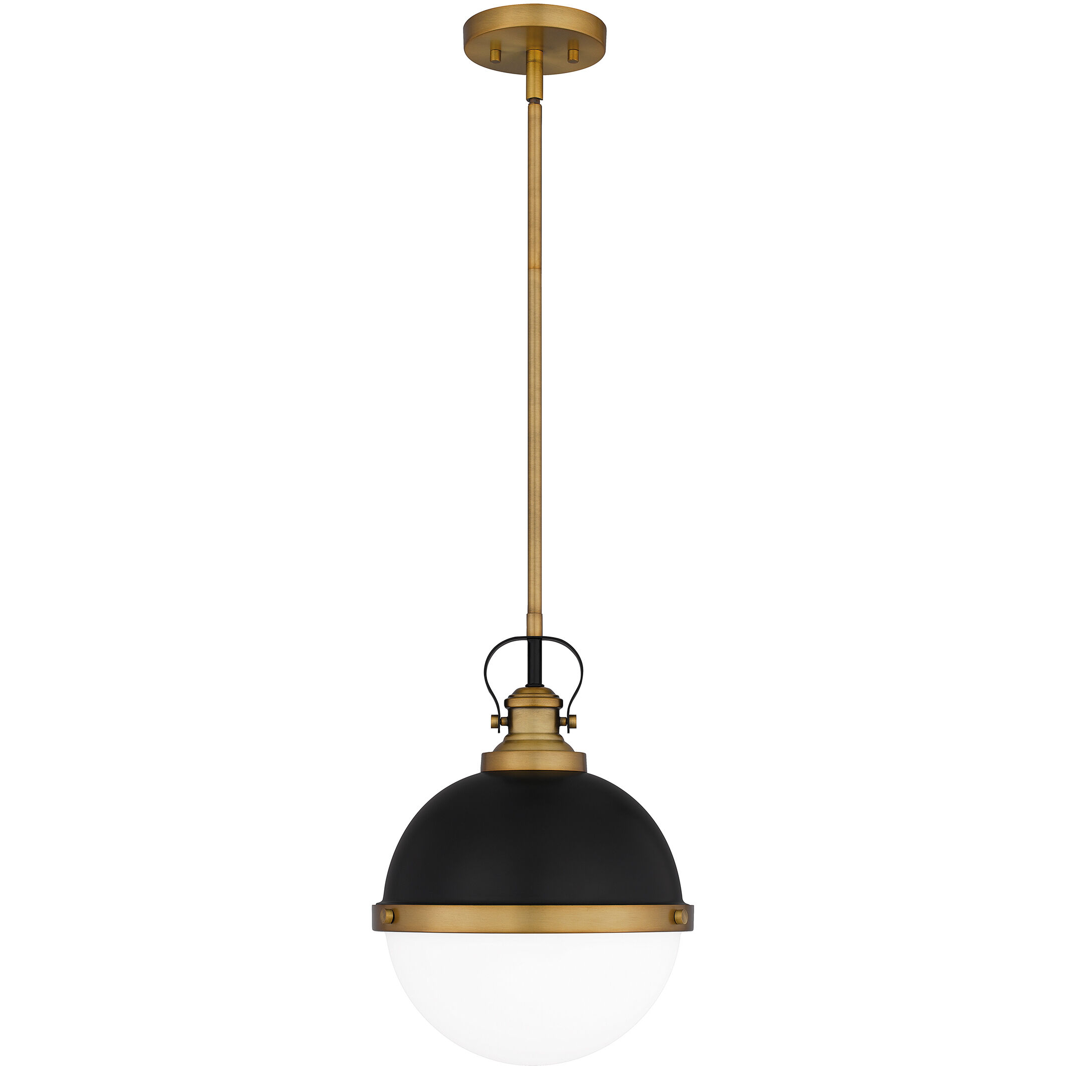 Sullivan 1 Light 11 inch Matte Black Mini Pendant Ceiling Light, Small