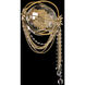 Forever Revere LED 10.25 inch Heirloom Gold Wall Sconce Wall Light