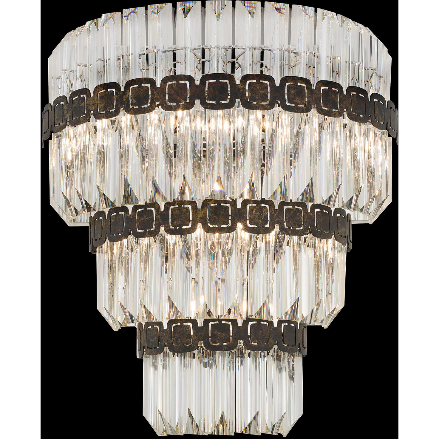 Signature Alina 6 Light 16.5 inch Antique Silver Wall Sconce Wall Light