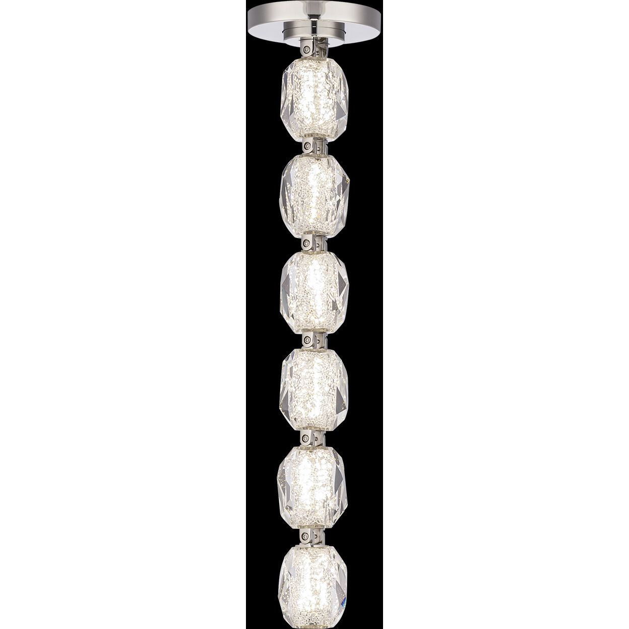 Forever Seduction LED 23 inch Polished Nickel Modular Pendant Ceiling Light, Remote Driver