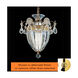 Bagatelle 1 Light 8 inch Aurelia Mini Pendant Ceiling Light in Heritage