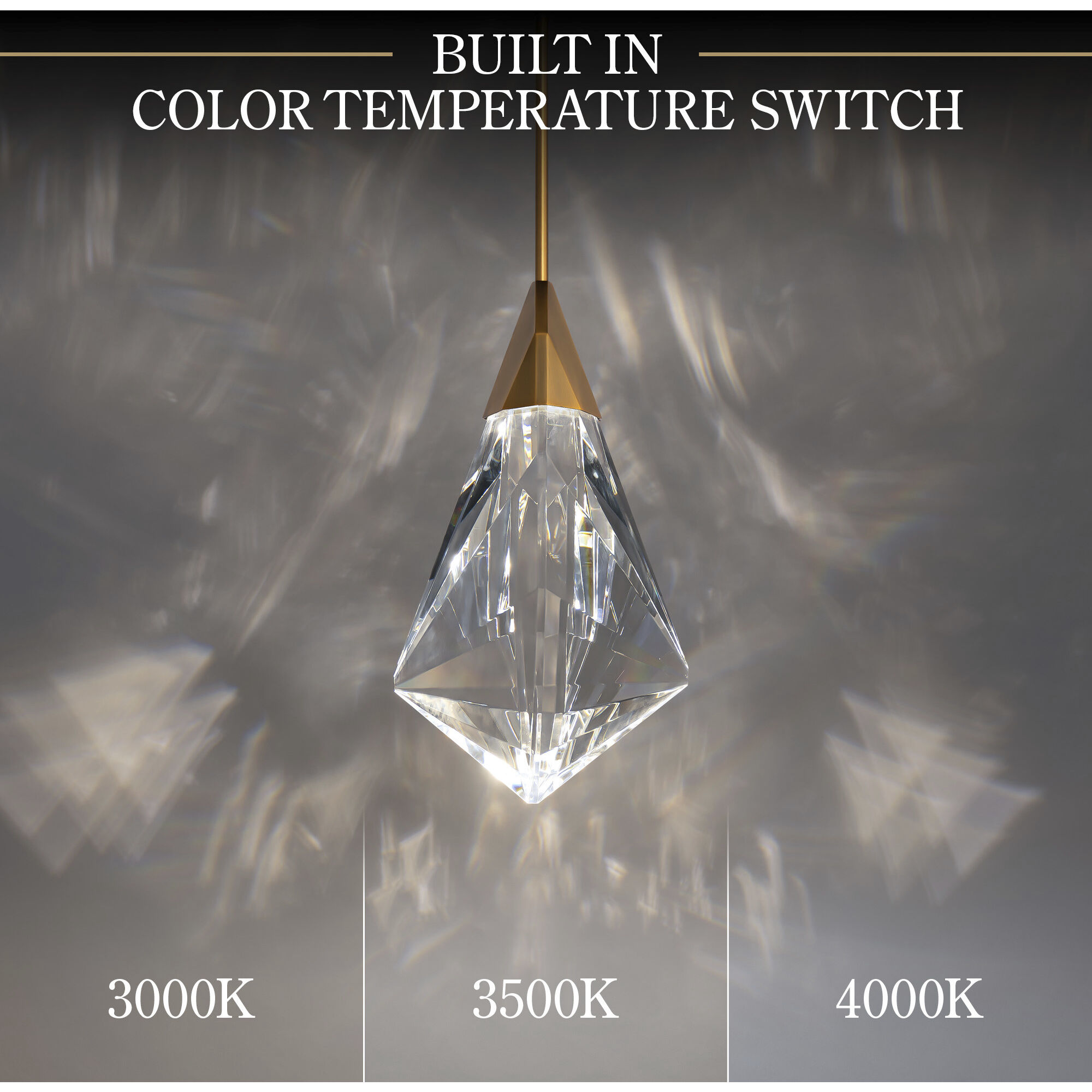 Fazzoletto LED 8 inch Aged Brass Mini Pendant Ceiling Light, Beyond