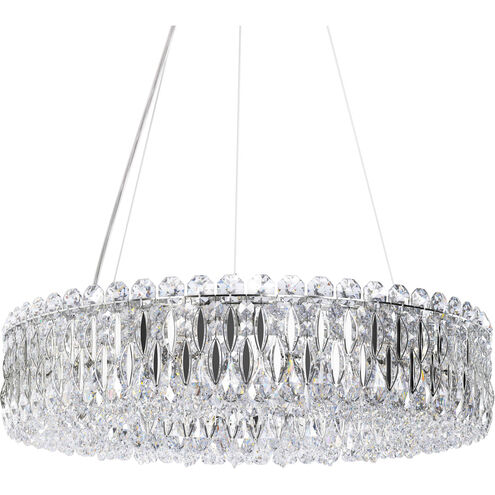 Sarella 12 Light 24 inch Stainless Steel Chandelier Ceiling Light in Spectra, Polished Stainless Steel