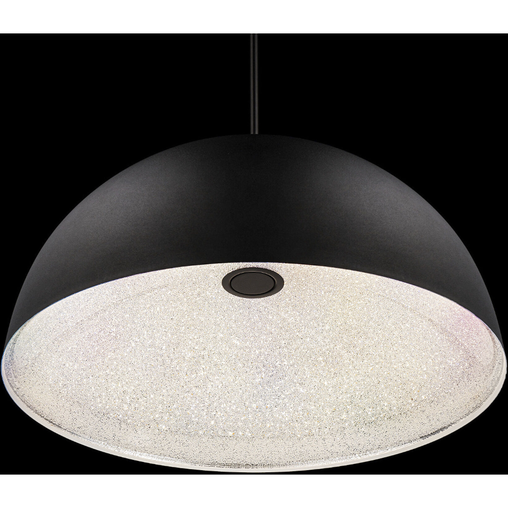 Stardust LED 23 inch Black Pendant Ceiling Light, Beyond