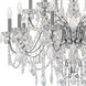 Century 20 Light 37 inch Polished Silver Chandelier Ceiling Light