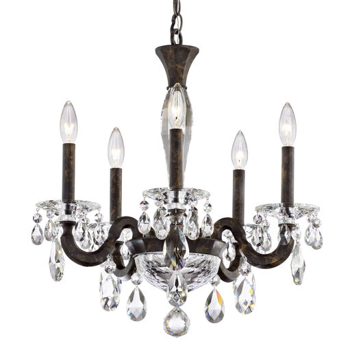 San Marco 5 Light 20.3 inch Heirloom Bronze Chandelier Ceiling Light, Schonbek Signature