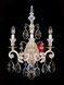 Renaissance 3 Light 8 inch Antique Silver Wall Sconce Wall Light in Heritage
