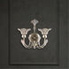 Rivendell 2 Light 5.5 inch Antique Silver Wall Sconce Wall Light