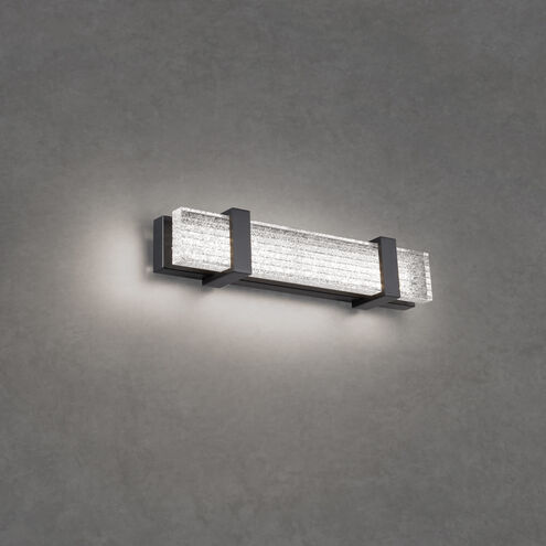 Verandah LED 18 inch Black Bath Vanity & Wall Light, Beyond