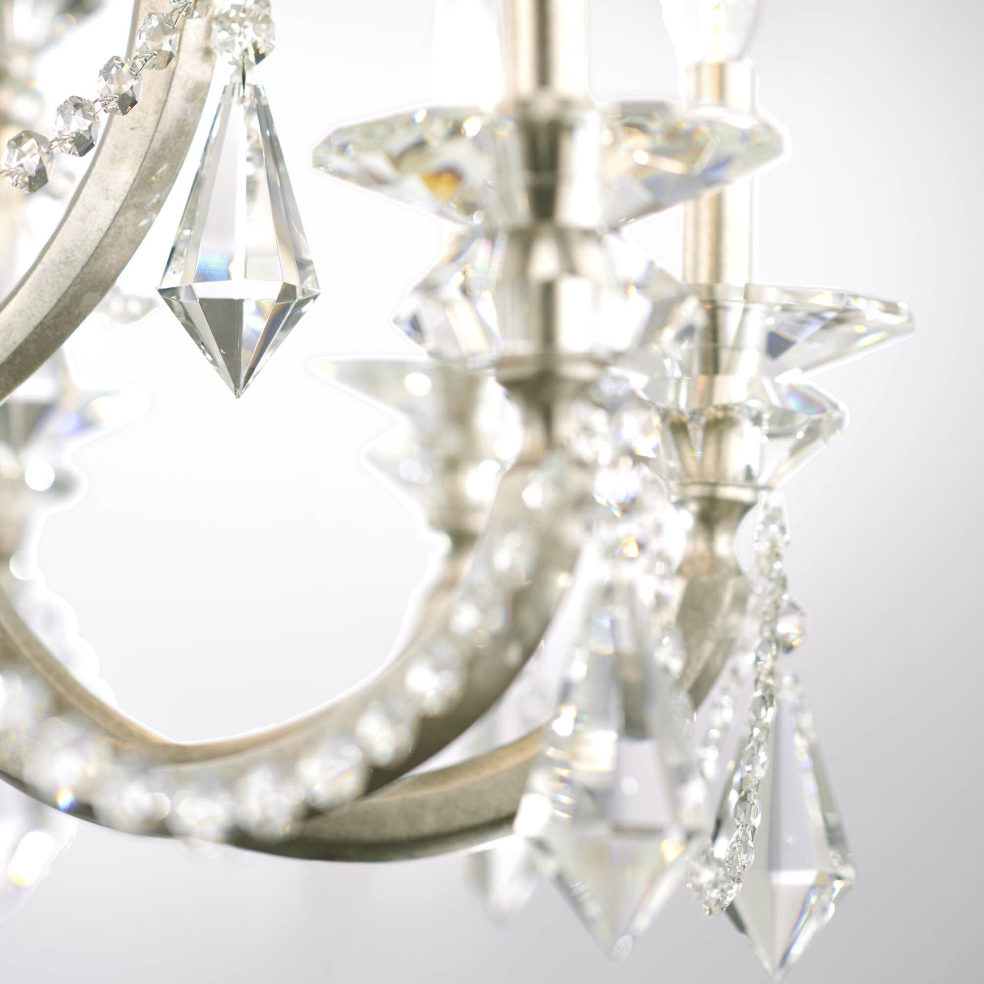 Verona 15 Light 32.5 inch Antique Silver Chandelier Ceiling Light, Schonbek Signature