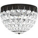 Trilliane 3 Light 6 inch Silver Wall Sconce Wall Light in Trilliane Swarovski