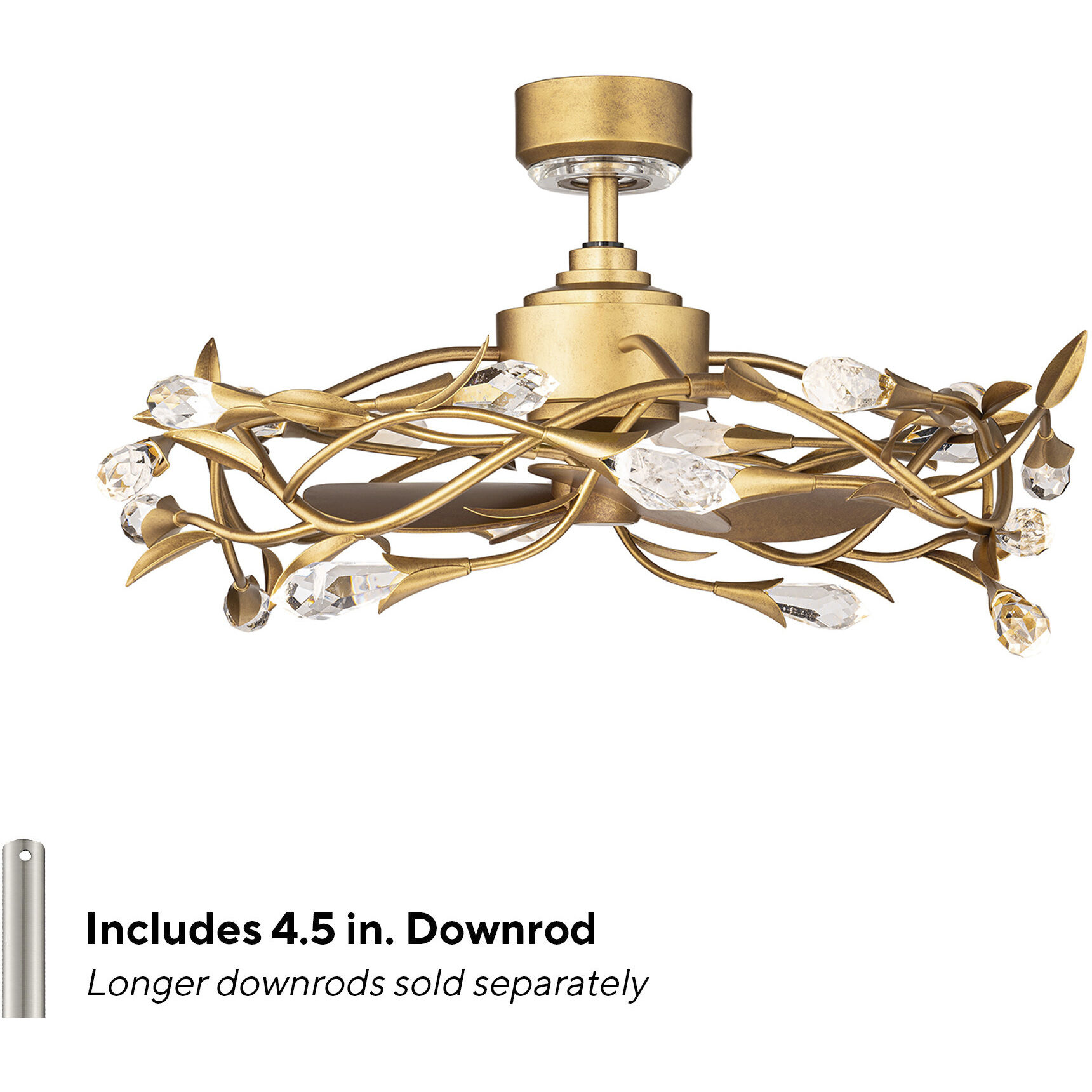 Secret Garden 32 inch French Gold Smart Fan