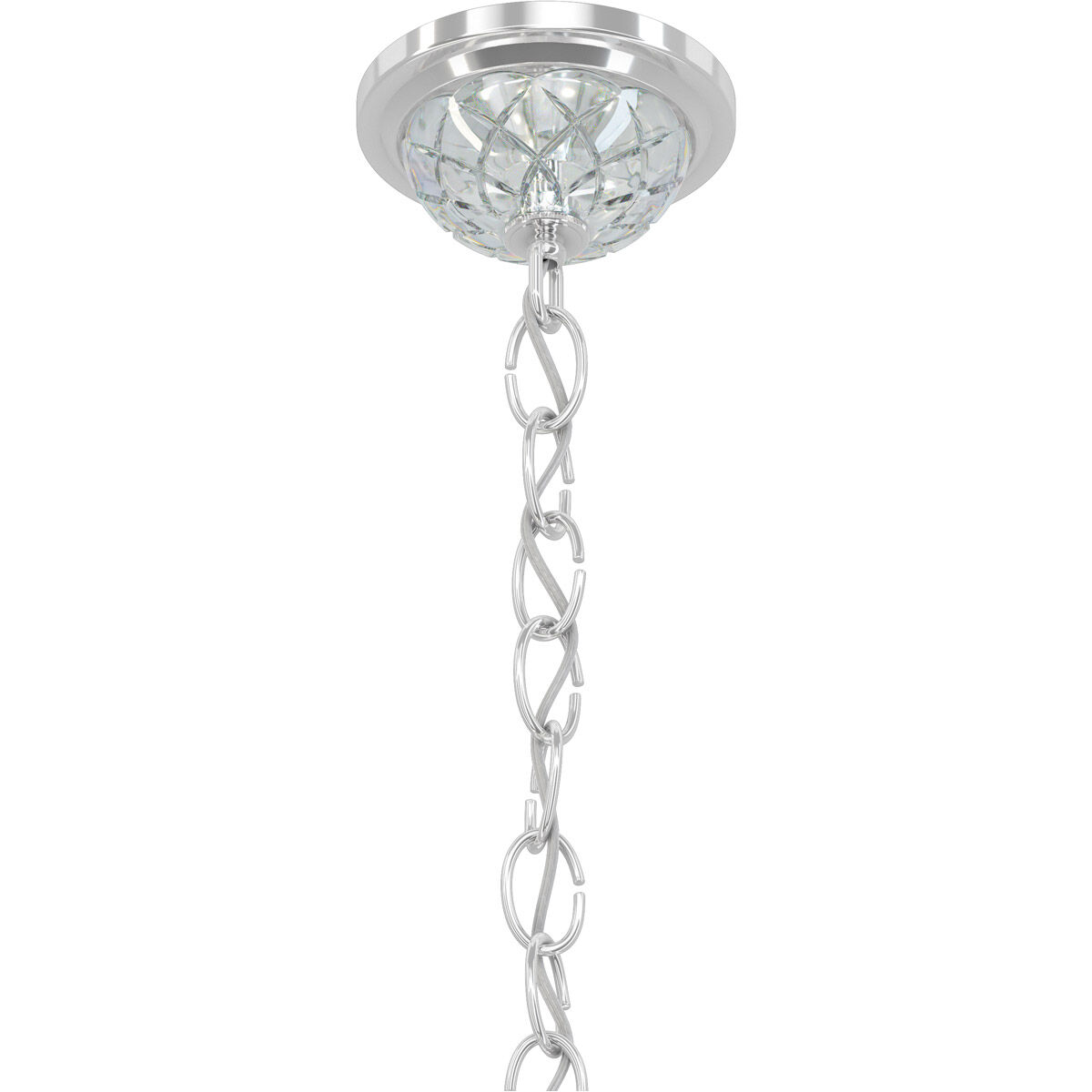 Arlington 8 Light 28 inch Polished Silver Chandelier Ceiling Light