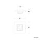 Beyond Promenade LED 9 inch Black Flush Mount Ceiling Light