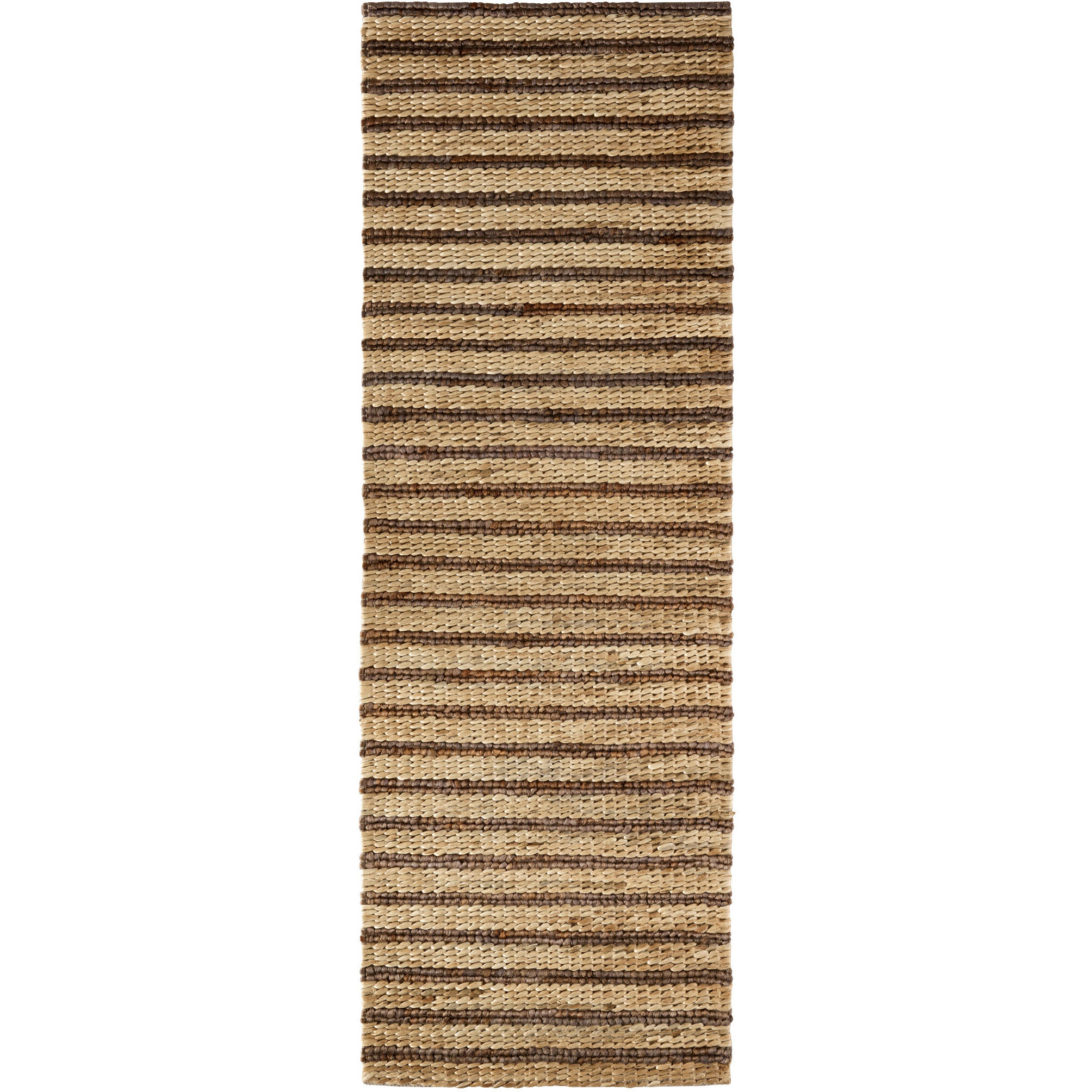 Natural Luxe Beige and Purple Indoor Rug