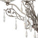 Filigrae 2 Light 10 inch Antique Silver Wall Sconce Wall Light in Filigrae Heritage