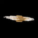 Beyond Organza LED 28 inch Aged Brass Bath Vanity & Wall Light
