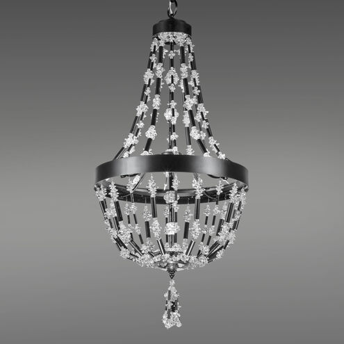 Bali LED 16 inch Black Pendant Ceiling Light, Schonbek Signature