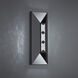 Beyond Vida LED 18.1 inch Black Outdoor Wall Light, Beyond