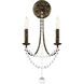 Verdana 2 Light 9 inch Heirloom Bronze ADA Sconce Wall Light