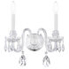 Hamilton Nouveau 2 Light 14.5 inch Polished Silver Wall Sconce Wall Light