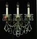 La Scala 3 Light 8.5 inch Parchment Gold Wall Sconce Wall Light