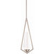 Beyond Devotion LED 3 inch Satin Nickel Pendant Ceiling Light, Beyond