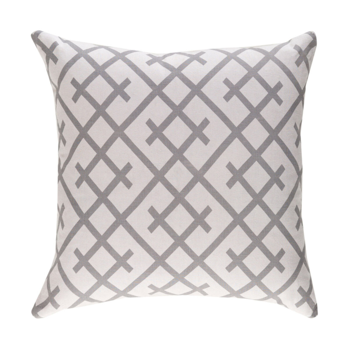 Ethiopia 18 X 18 inch Light Gray Pillow Kit, Square
