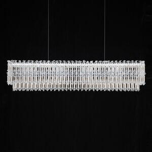 Tahitian LED 48 inch Antique Silver Linear Pendant Ceiling Light